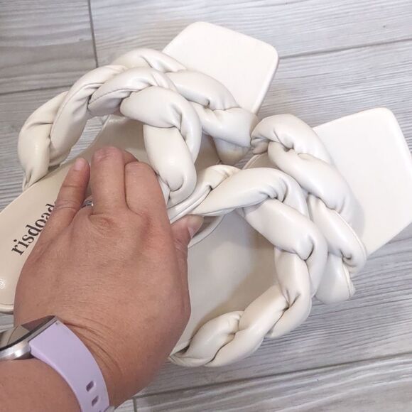 (84-2492) 🔥3/$20🔥 risdoada Women's Block Chunky Heels Sandals Sz 41 (10.5) - Picture 8 of 11